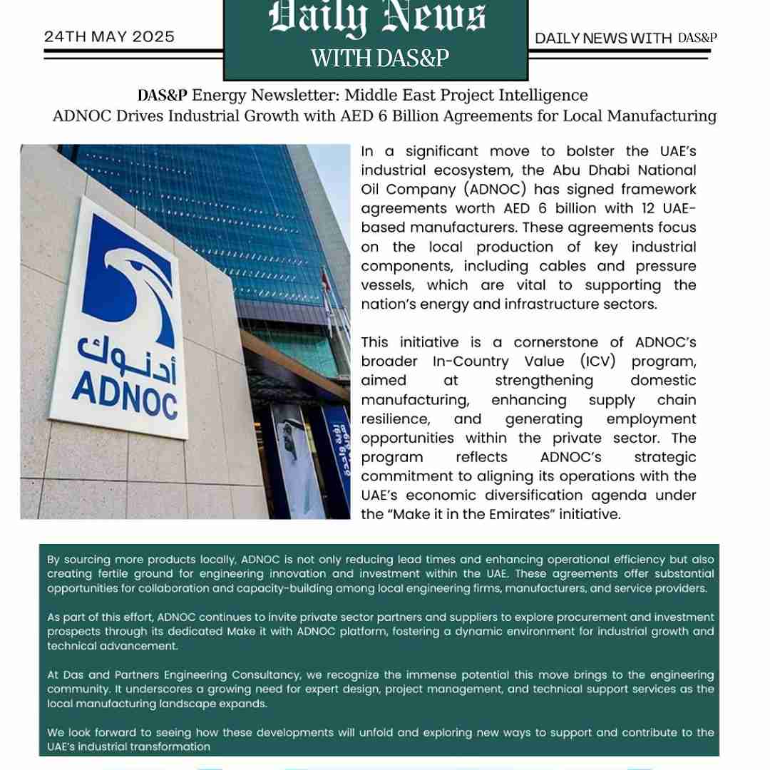 Daily News with DAS&P - 24th May 2025