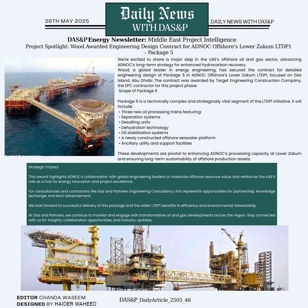 Daily News with DAS&P - 26th May 2025
