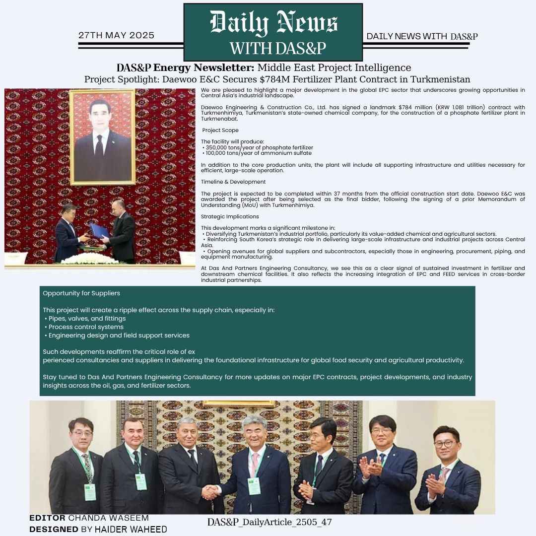 Daily News with DAS&P - 27th May 2025