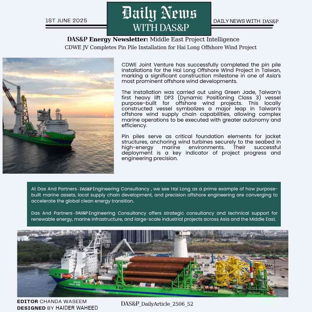 Daily News with DAS&P - 1st June 2025