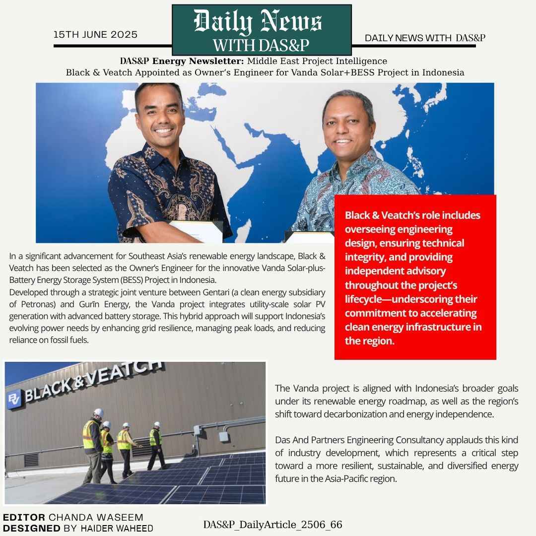 Daily News with DAS&P - 15th June 2025