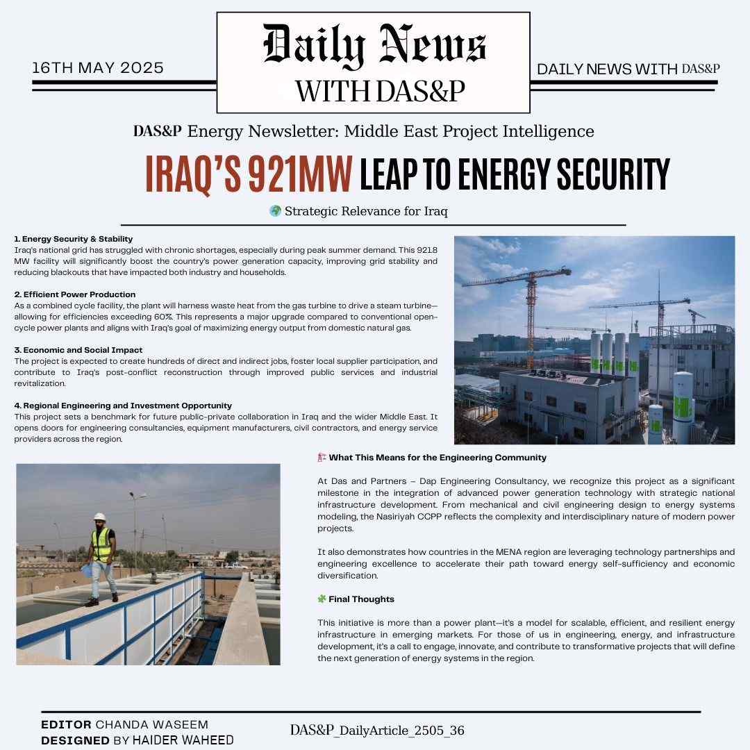 Daily News with DAS&P - 16th May 2025