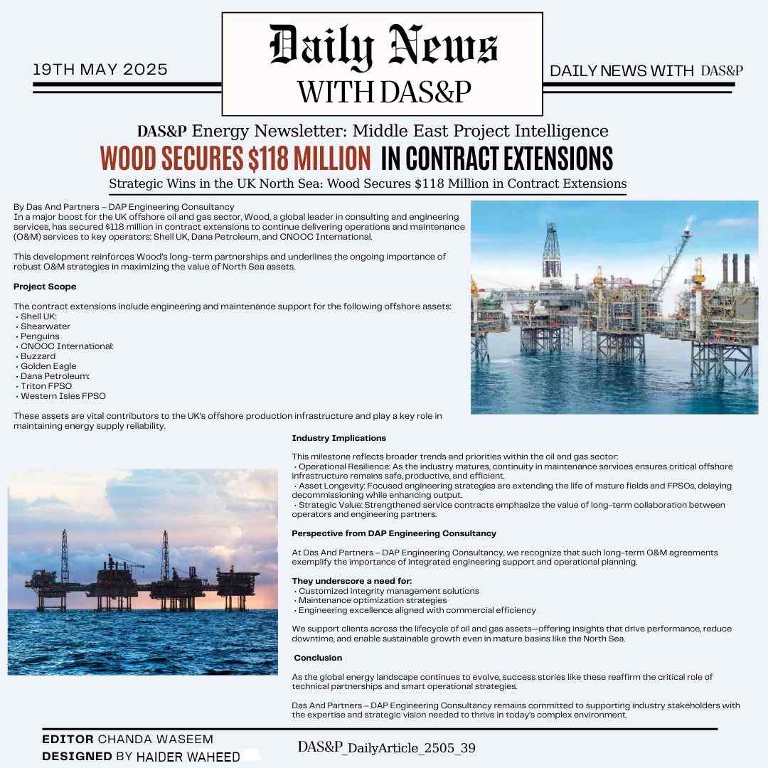 Daily News with DAS&P - 19th May 2025