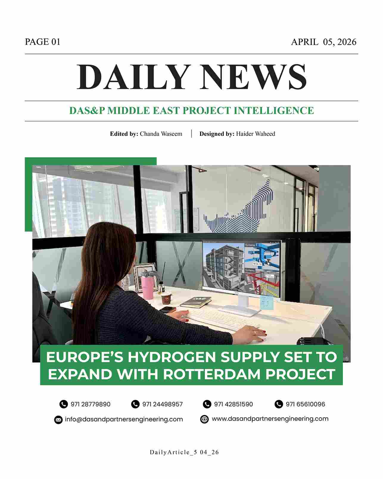 Daily News with DAS&P - 5th Apr 2026